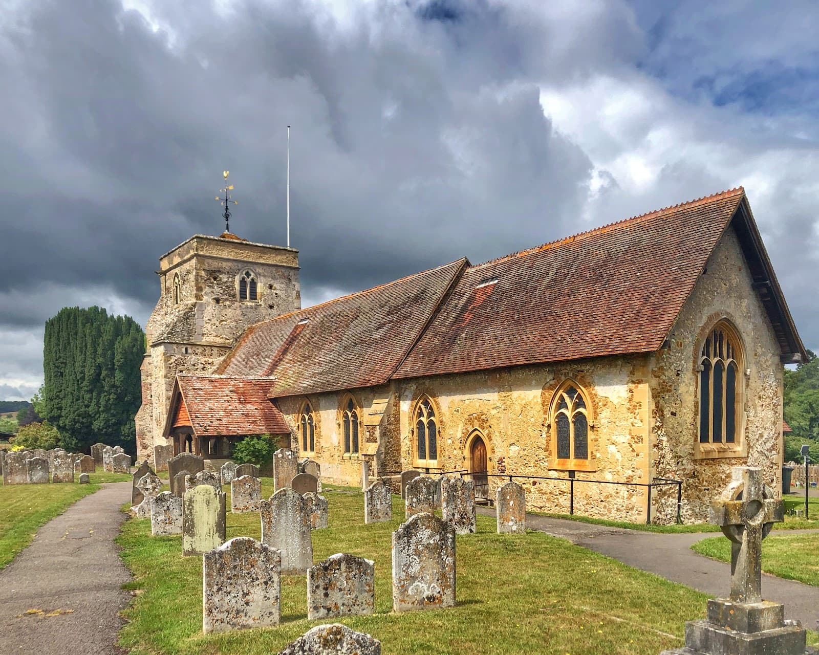 St Mary's Church Frensham - Image 1