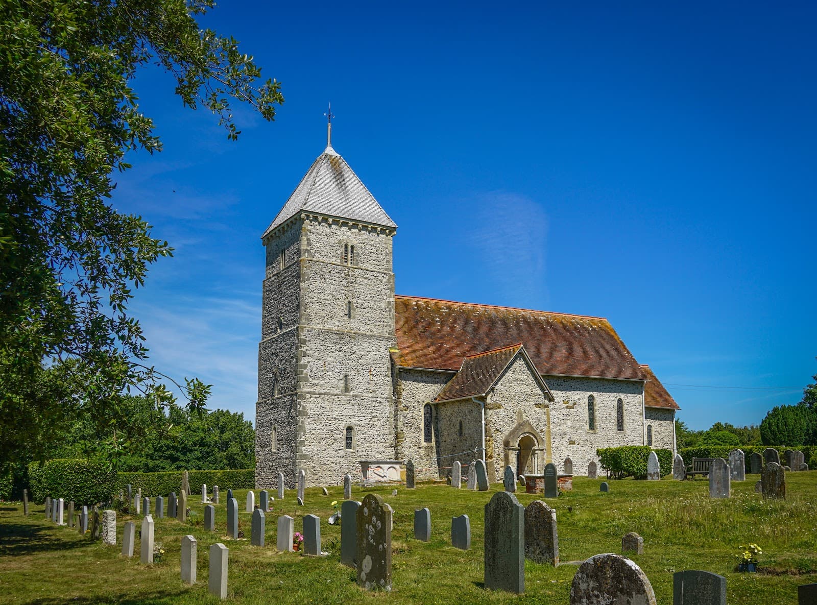 St Andrew's Church, Bishopstone - Image 1