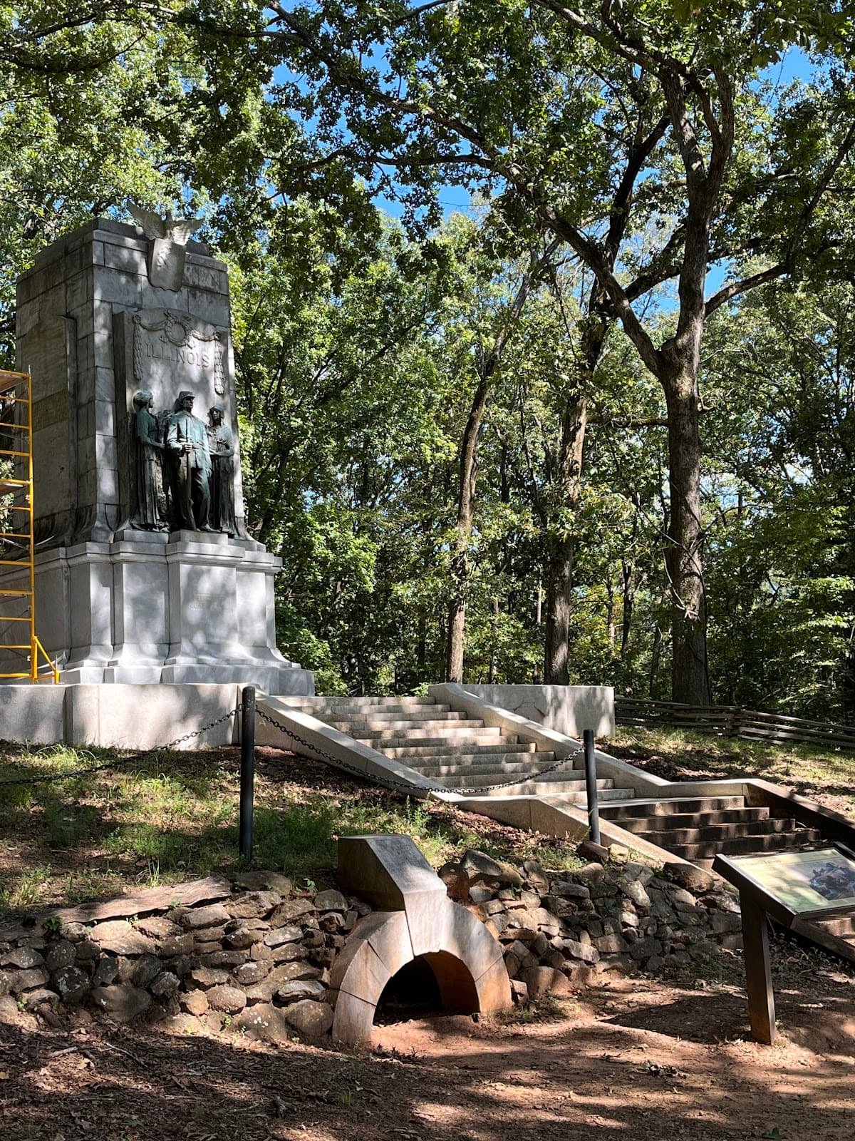 Cheatham Hill and Illinois Monument - Image 1