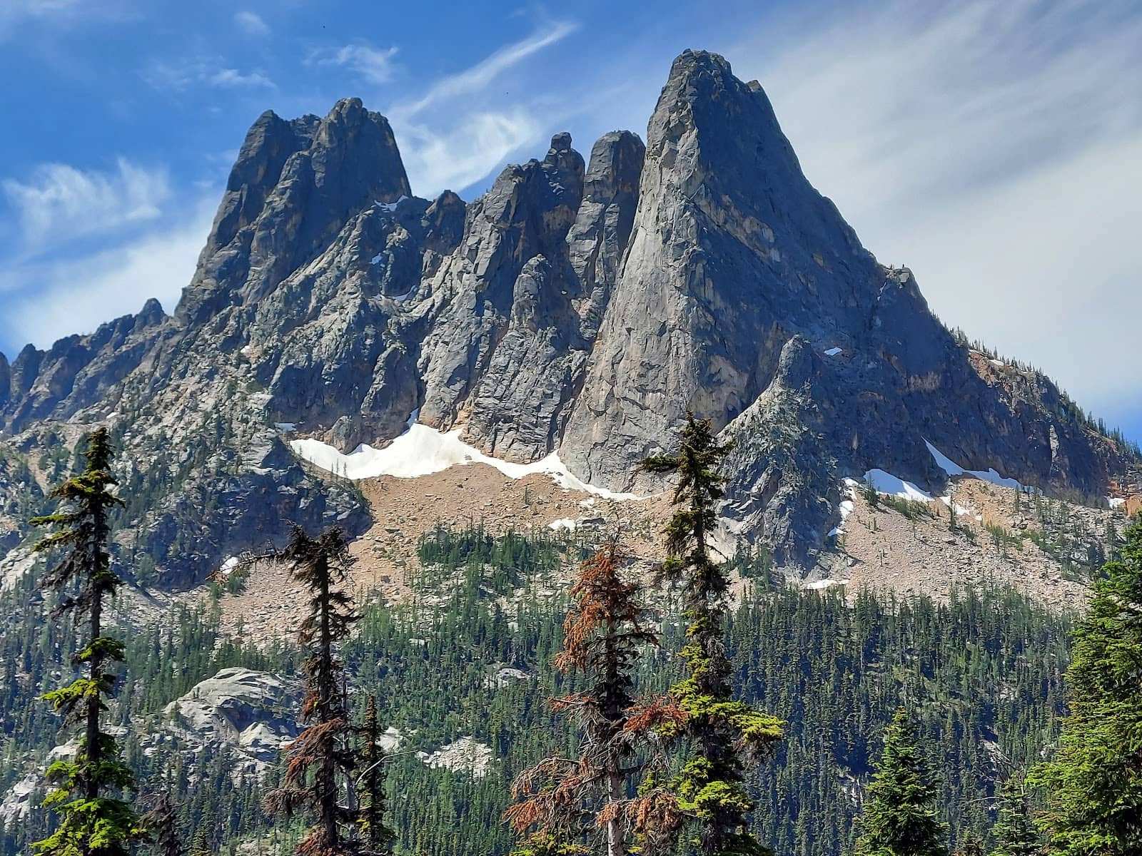 Liberty Bell Mountain Views