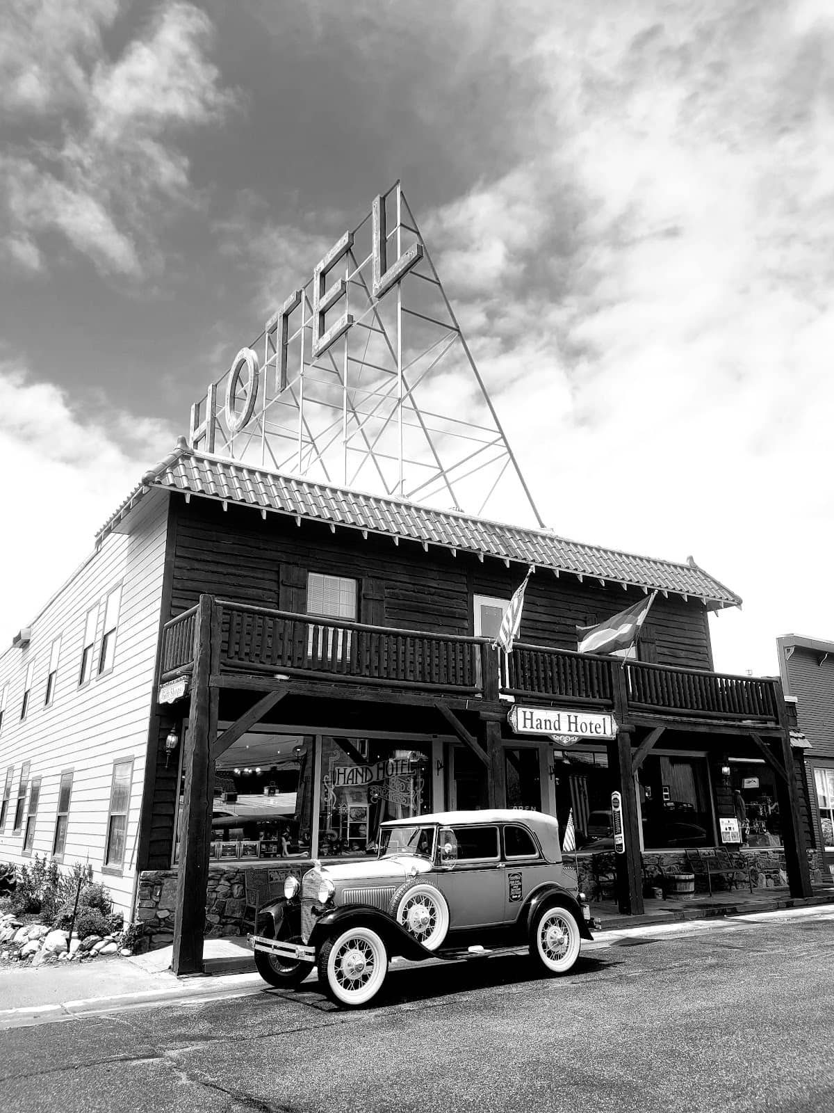 Cozy Lobby Fireplace