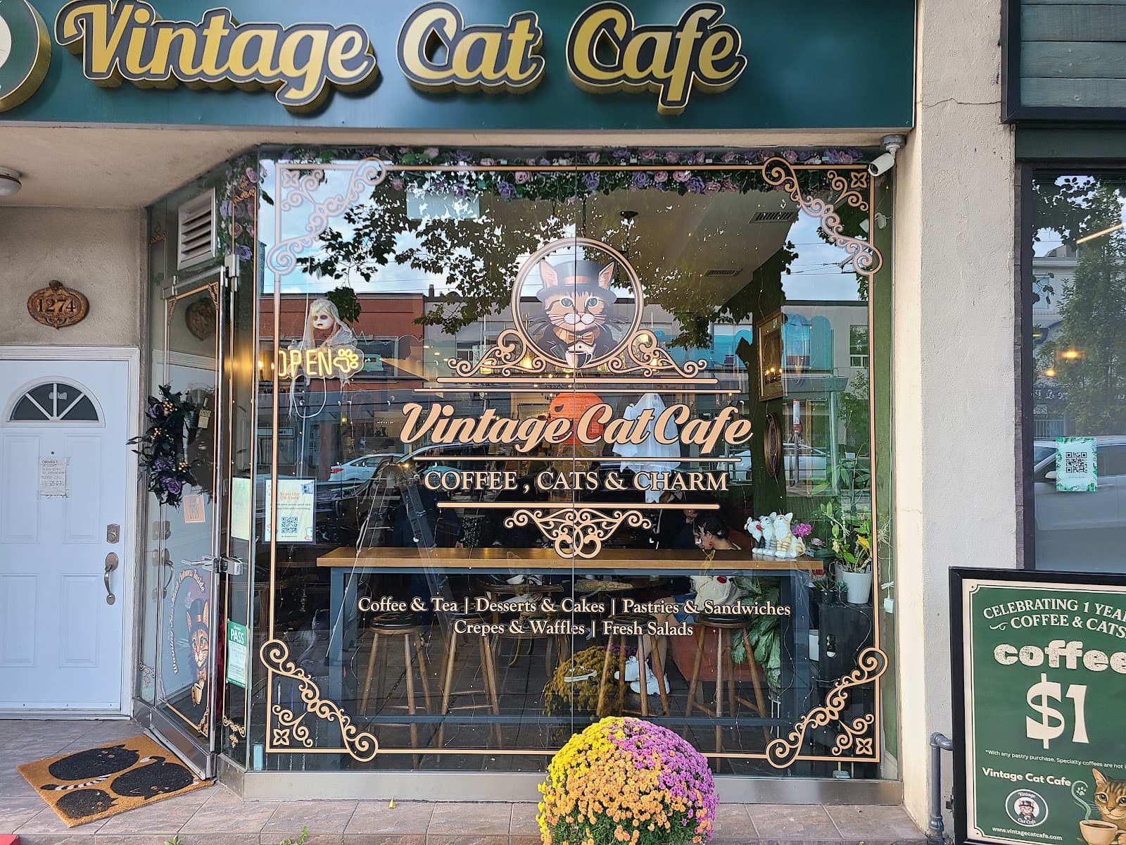 Vintage Cat Cafe - Image 1