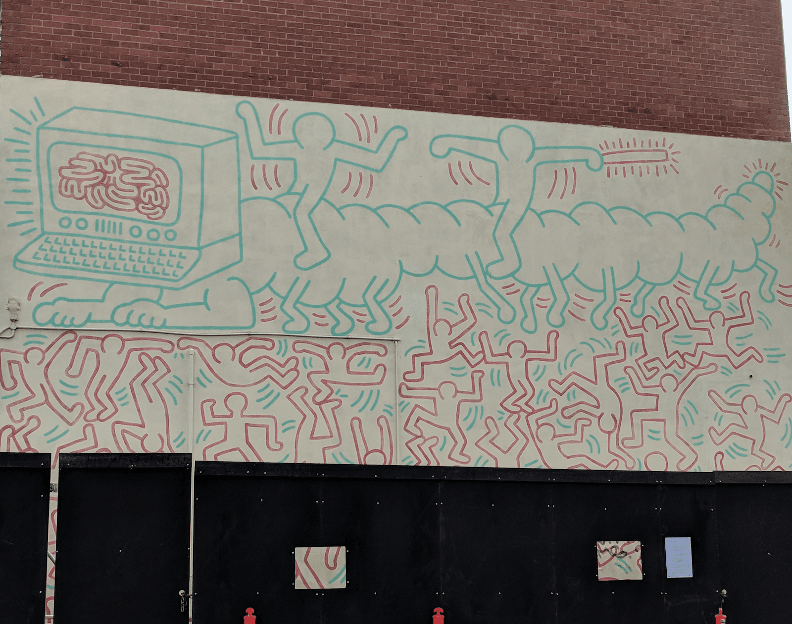 Keith Haring Mural - Image 1