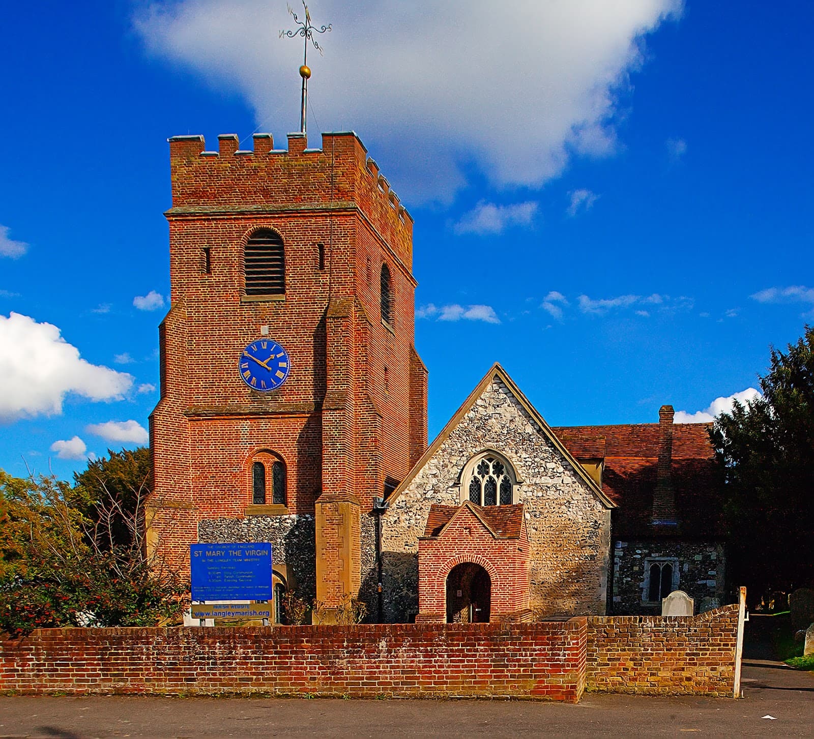 St Mary's Church, Langley - Image 1