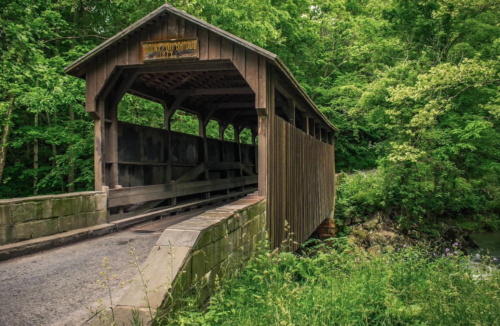 Hern's Mill Covered Bridge - Image 1