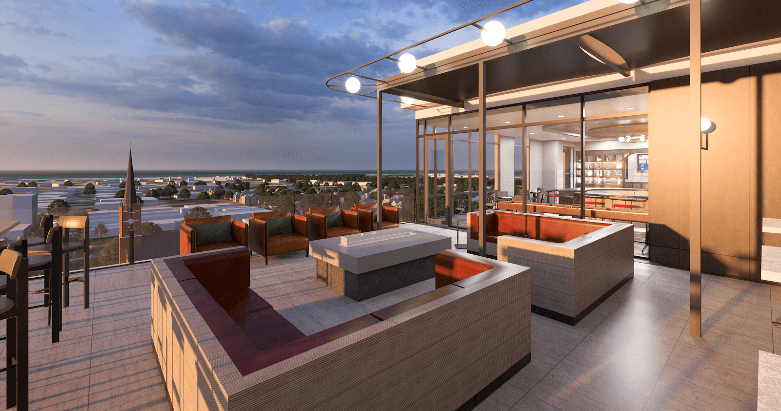 Vibrant Dining Scene