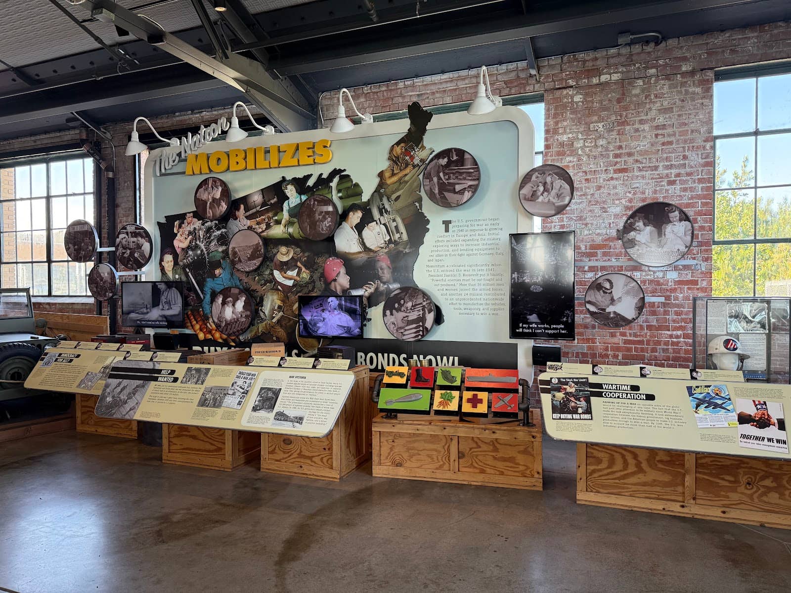 WWII Home Front Exhibits