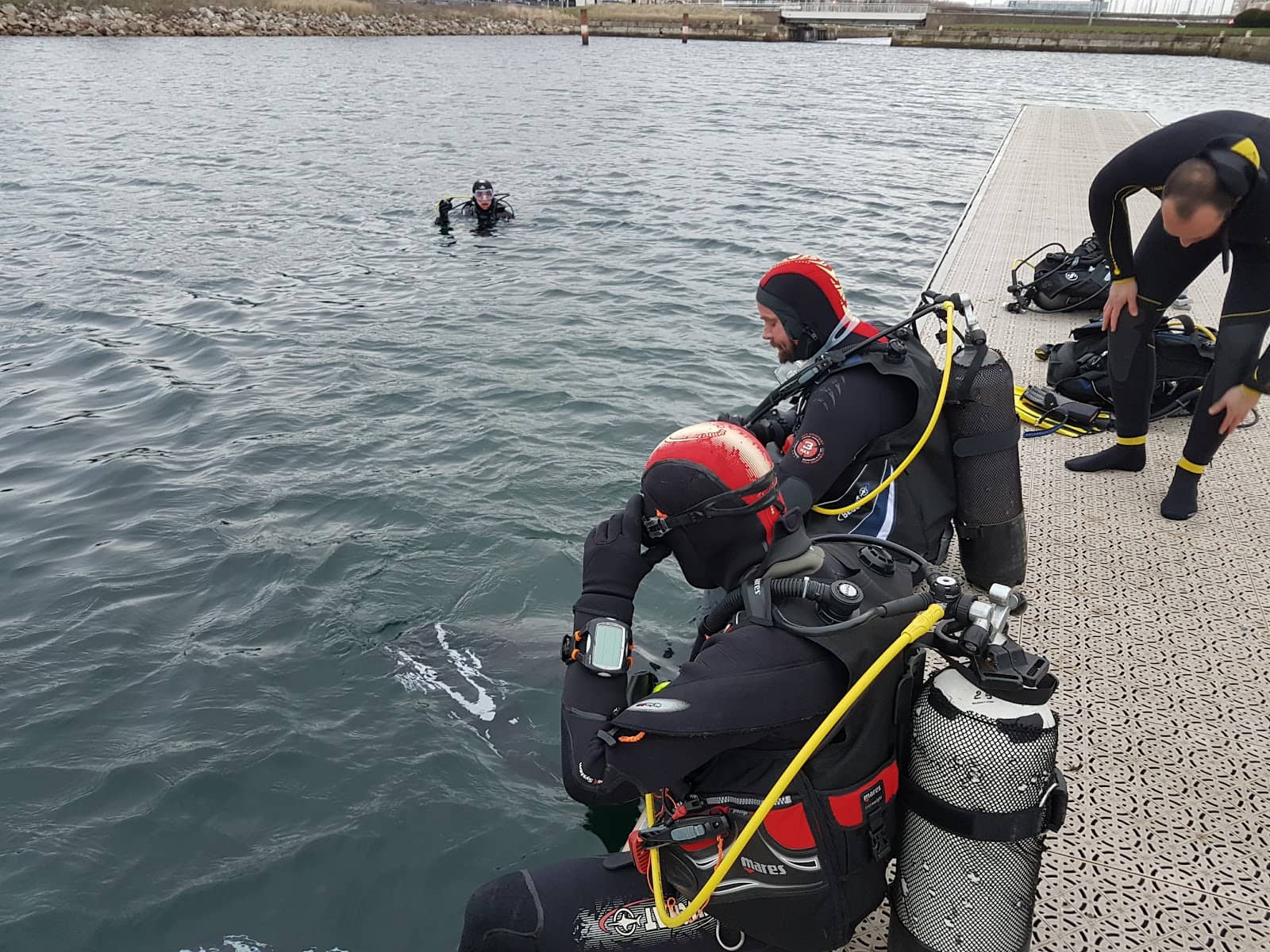 Safe Diving Practice Area