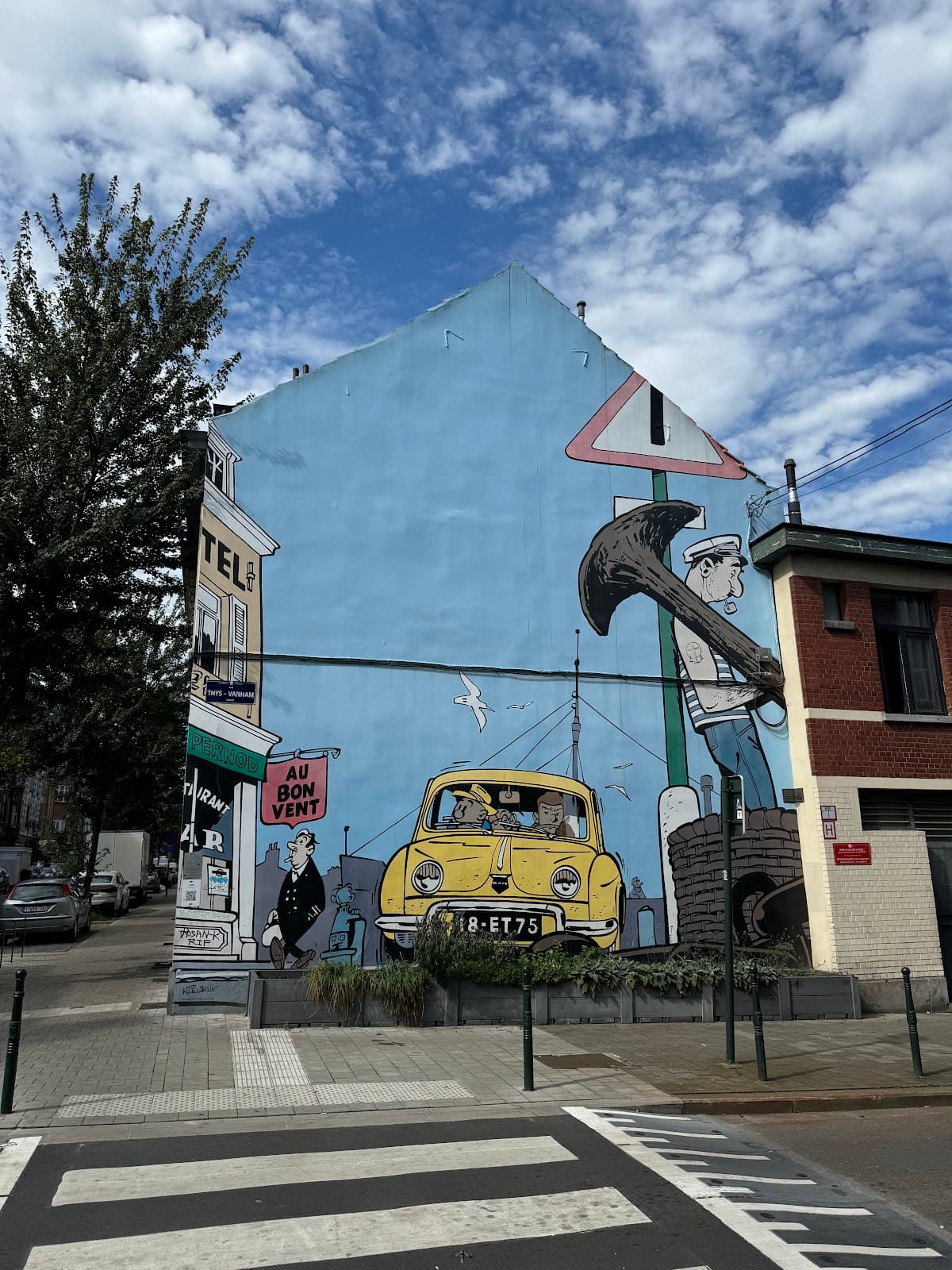 Comic Strip Route, Brussels - Image 1