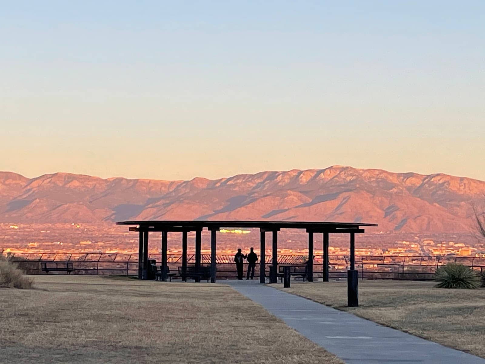 Sandia Mountain Backdrop
