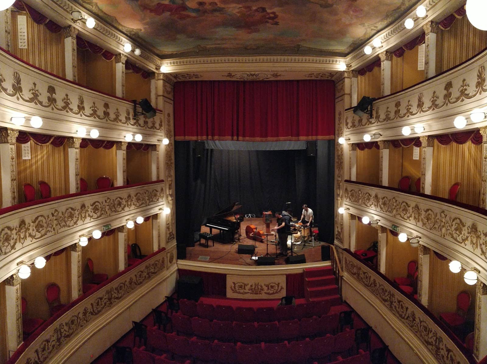 Intimate Theater Atmosphere