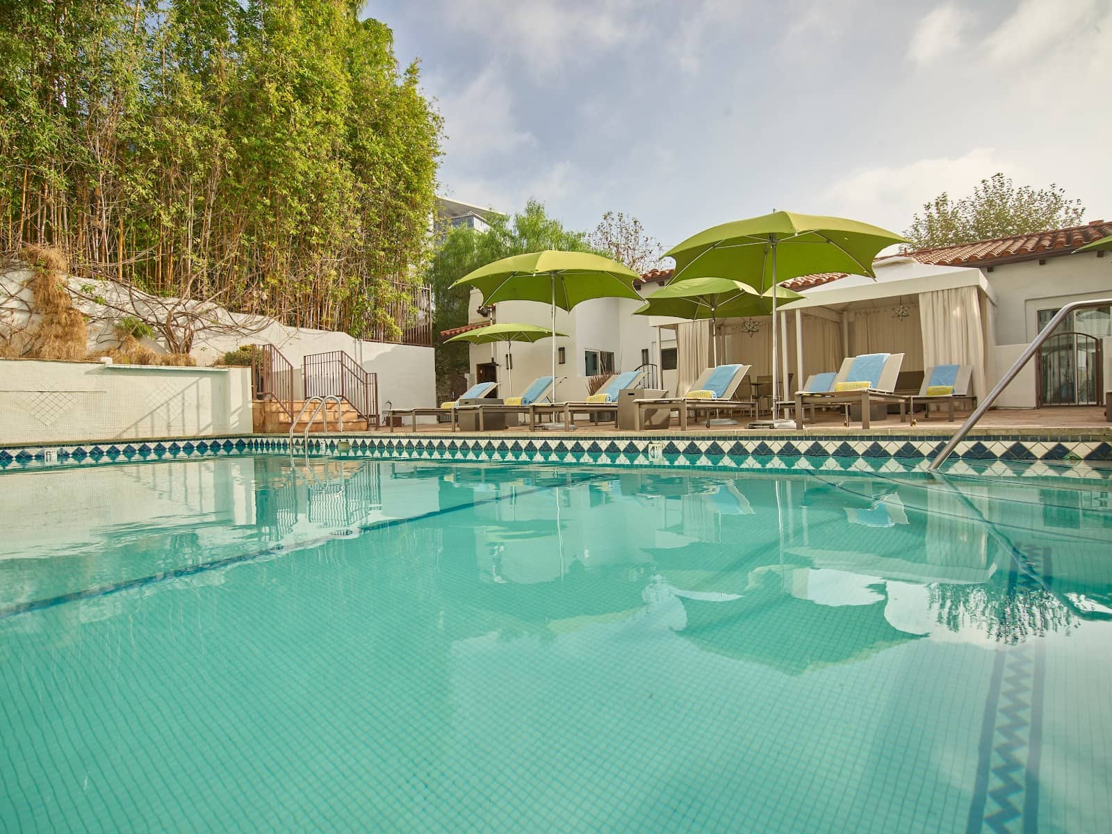 Tranquil Poolside Oasis