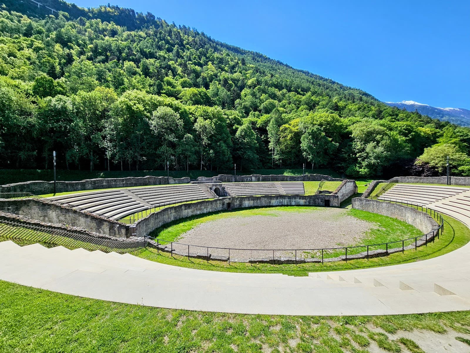 Roman Amphitheatre Martigny Switzerland - Image 1