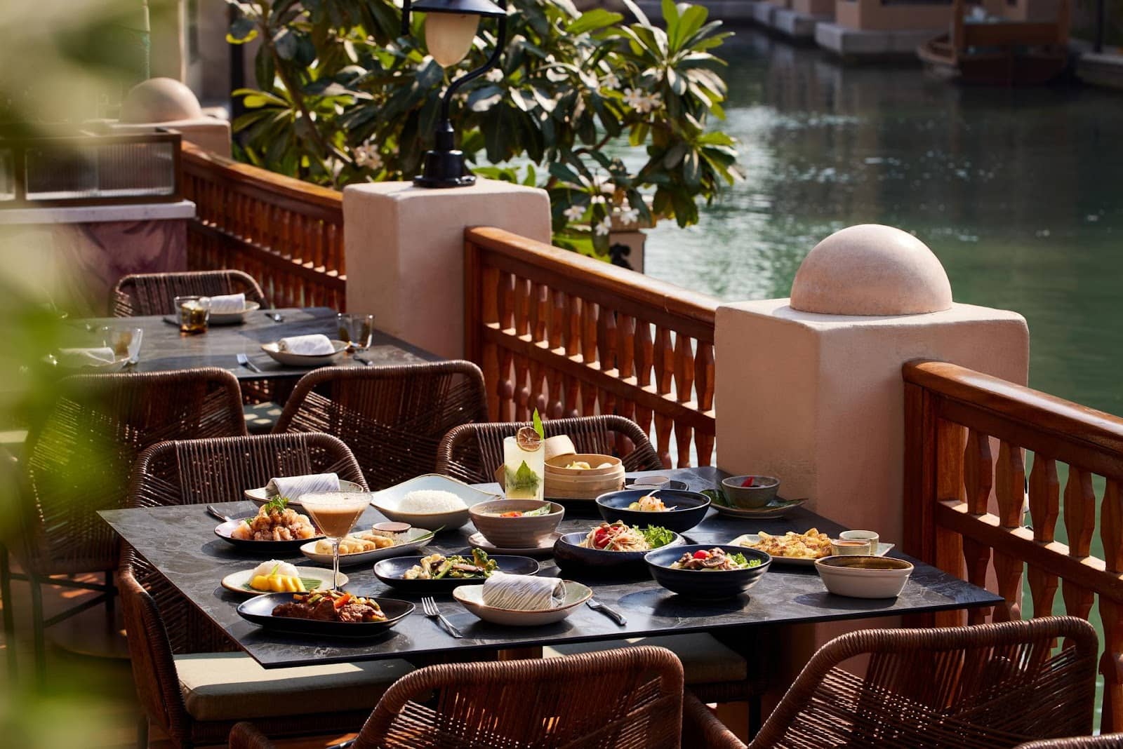 Romantic Sunset Dining