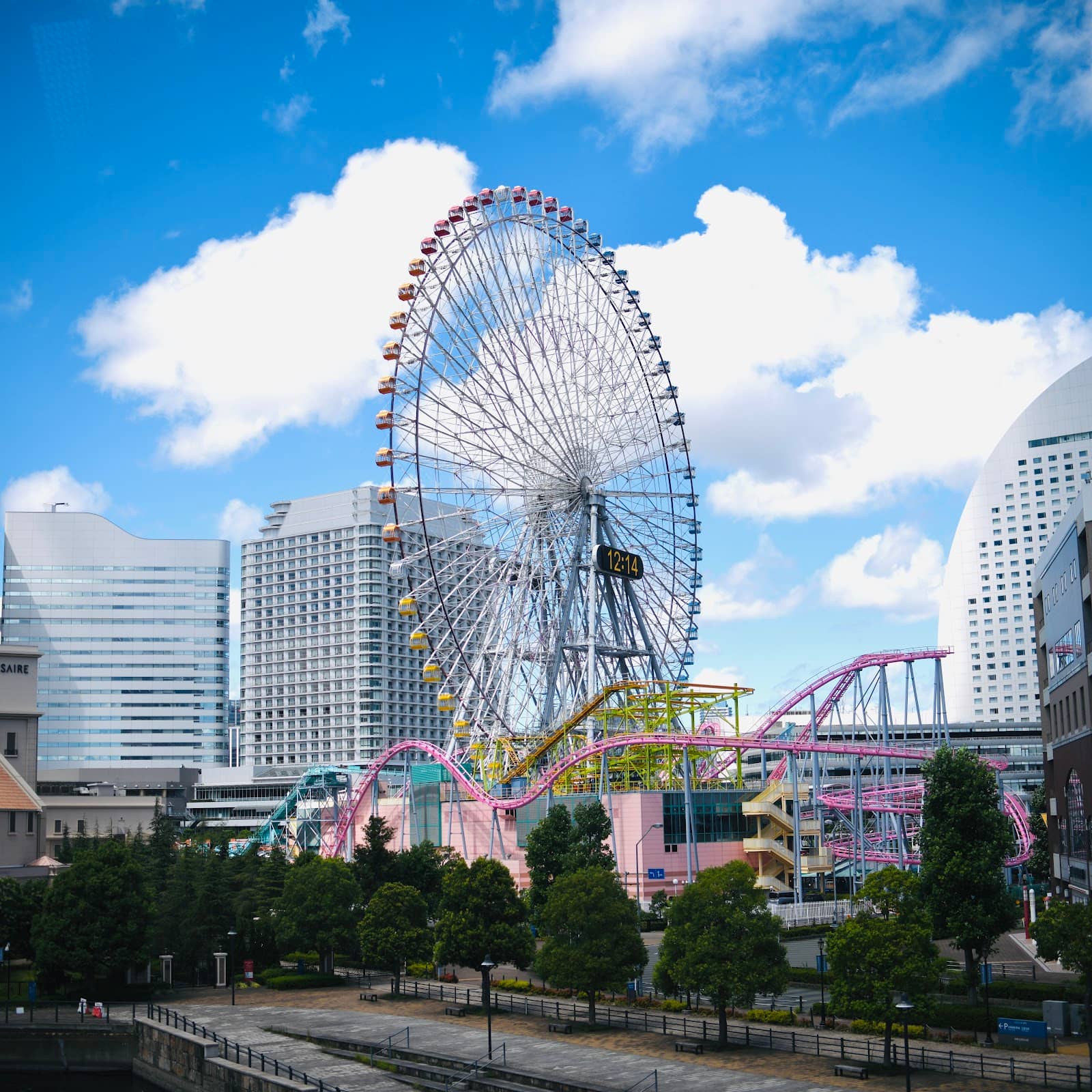 Nighttime City Lights