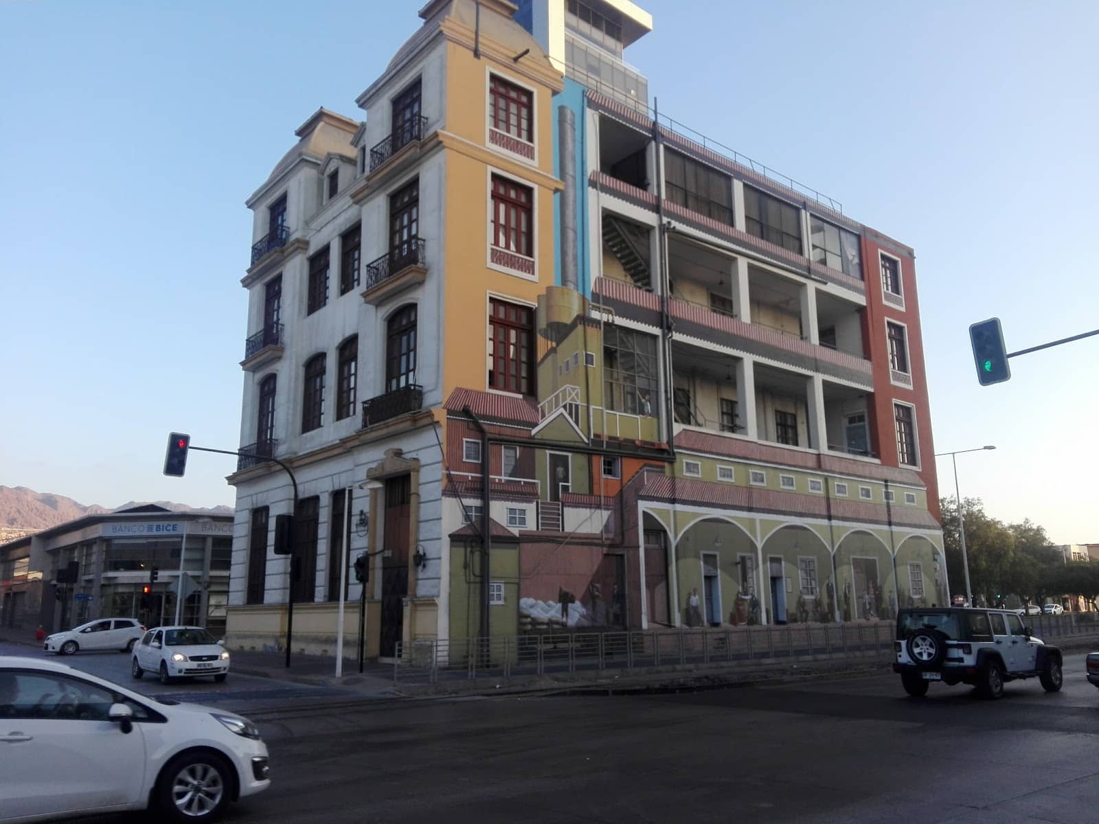 Modern Architectural Contrast