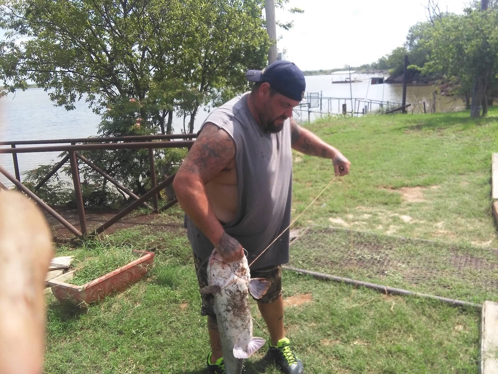 Floating Fishing Barge