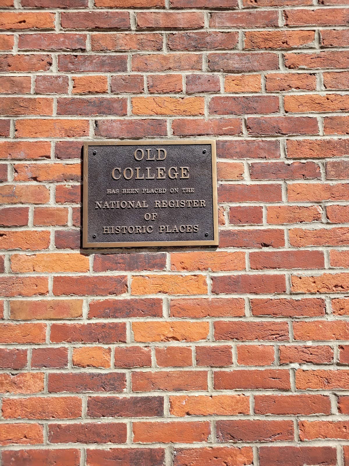 Historic Old College Setting