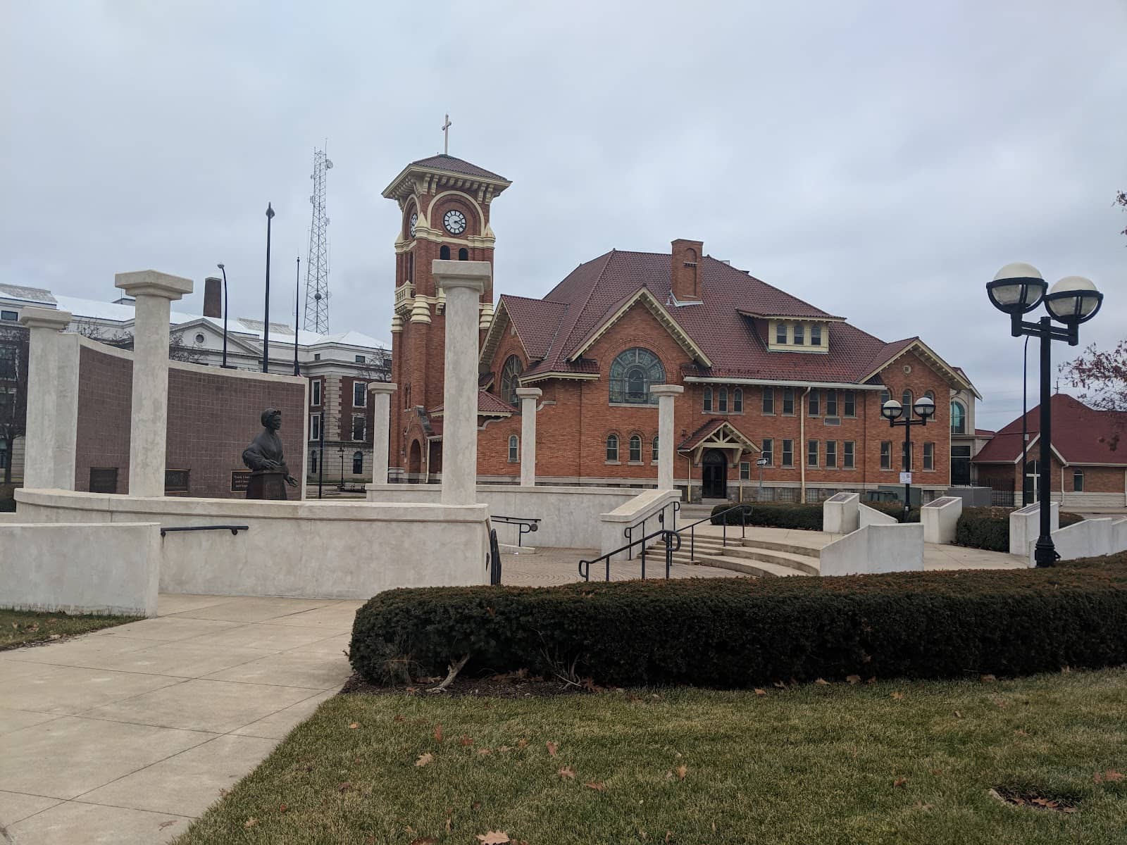 Nearby Underground Railroad Sculpture