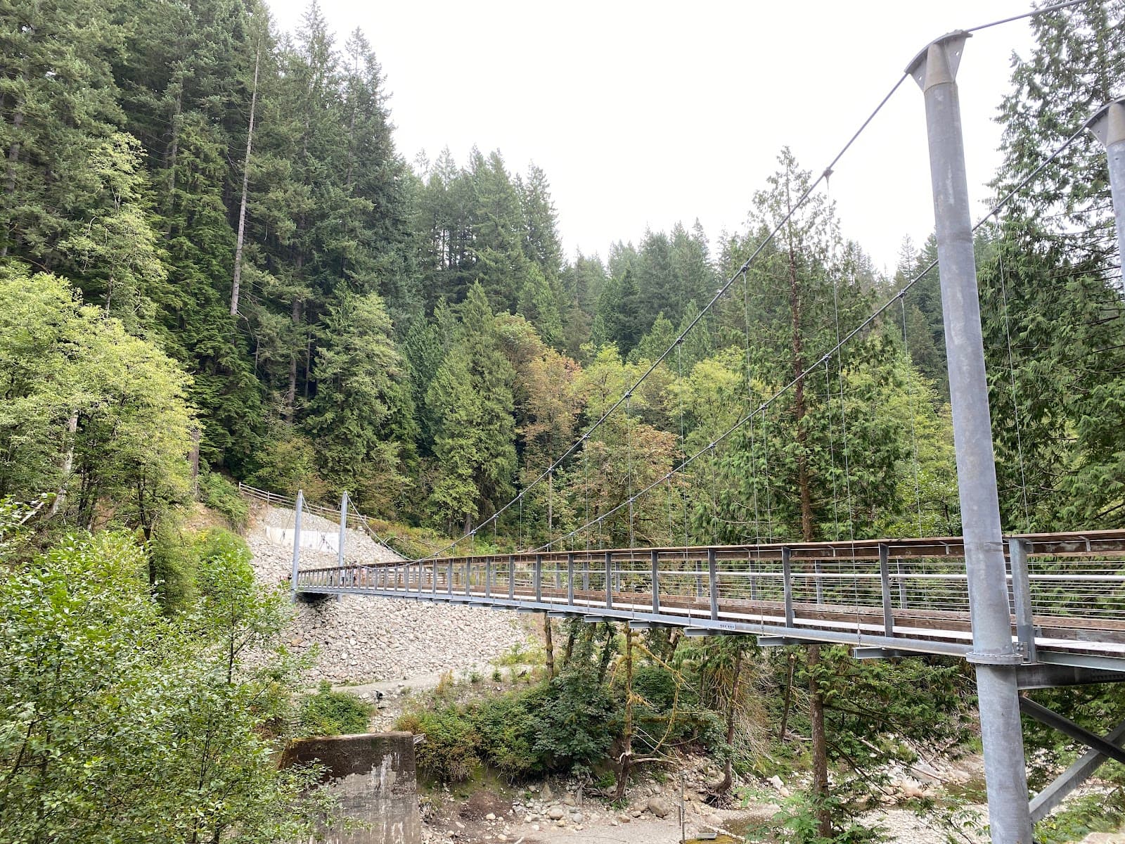 Seymour River Suspension Bridge - Image 1
