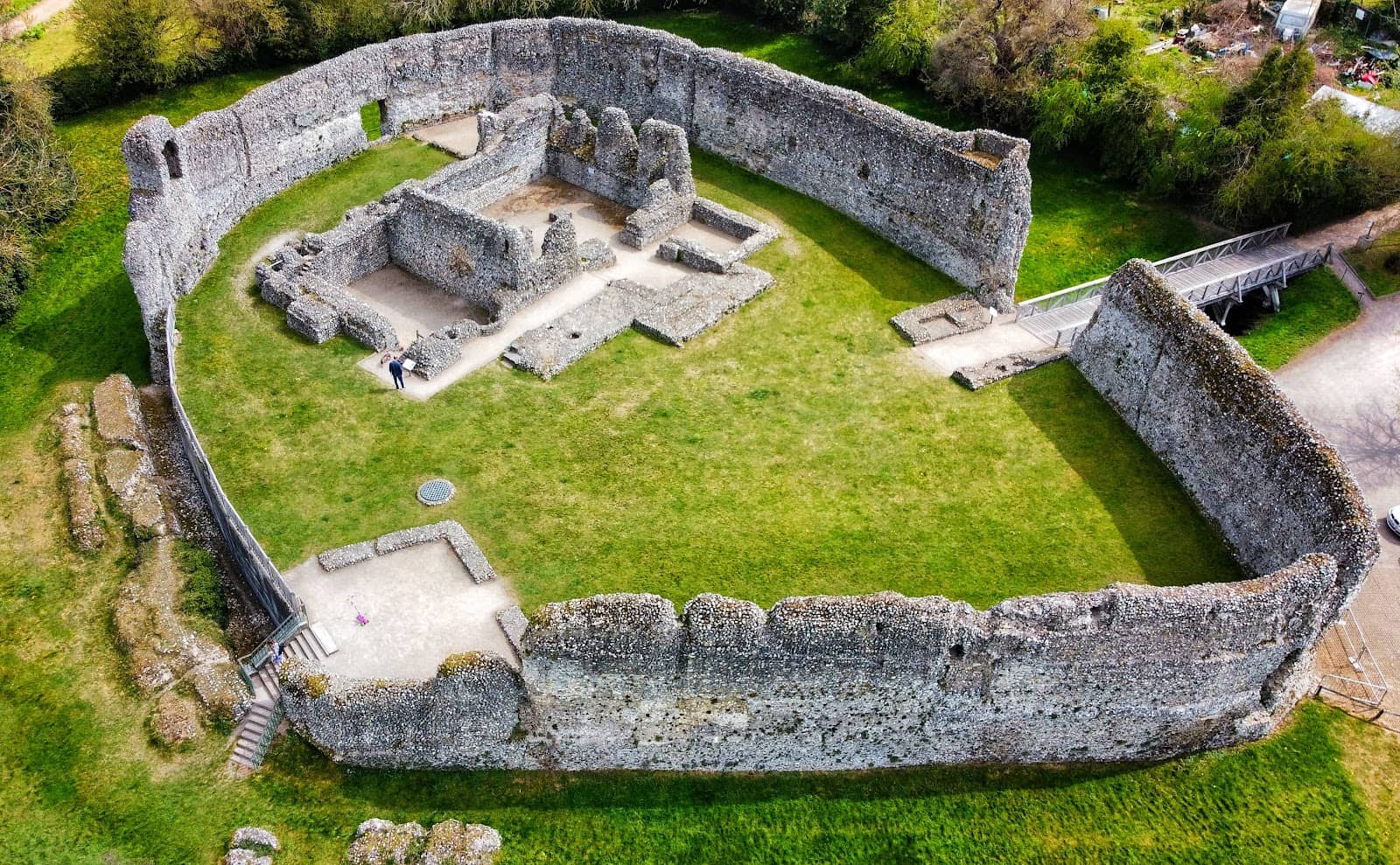 Picturesque Village Setting