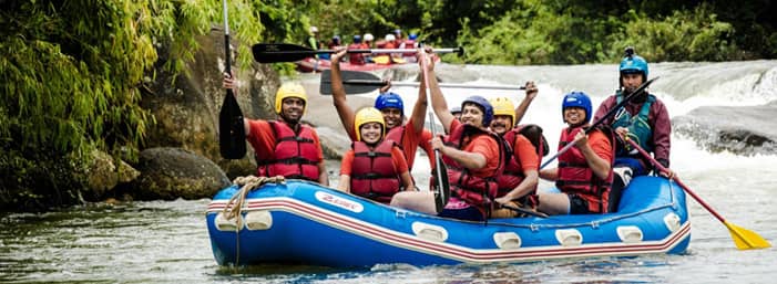 Jumping into the River