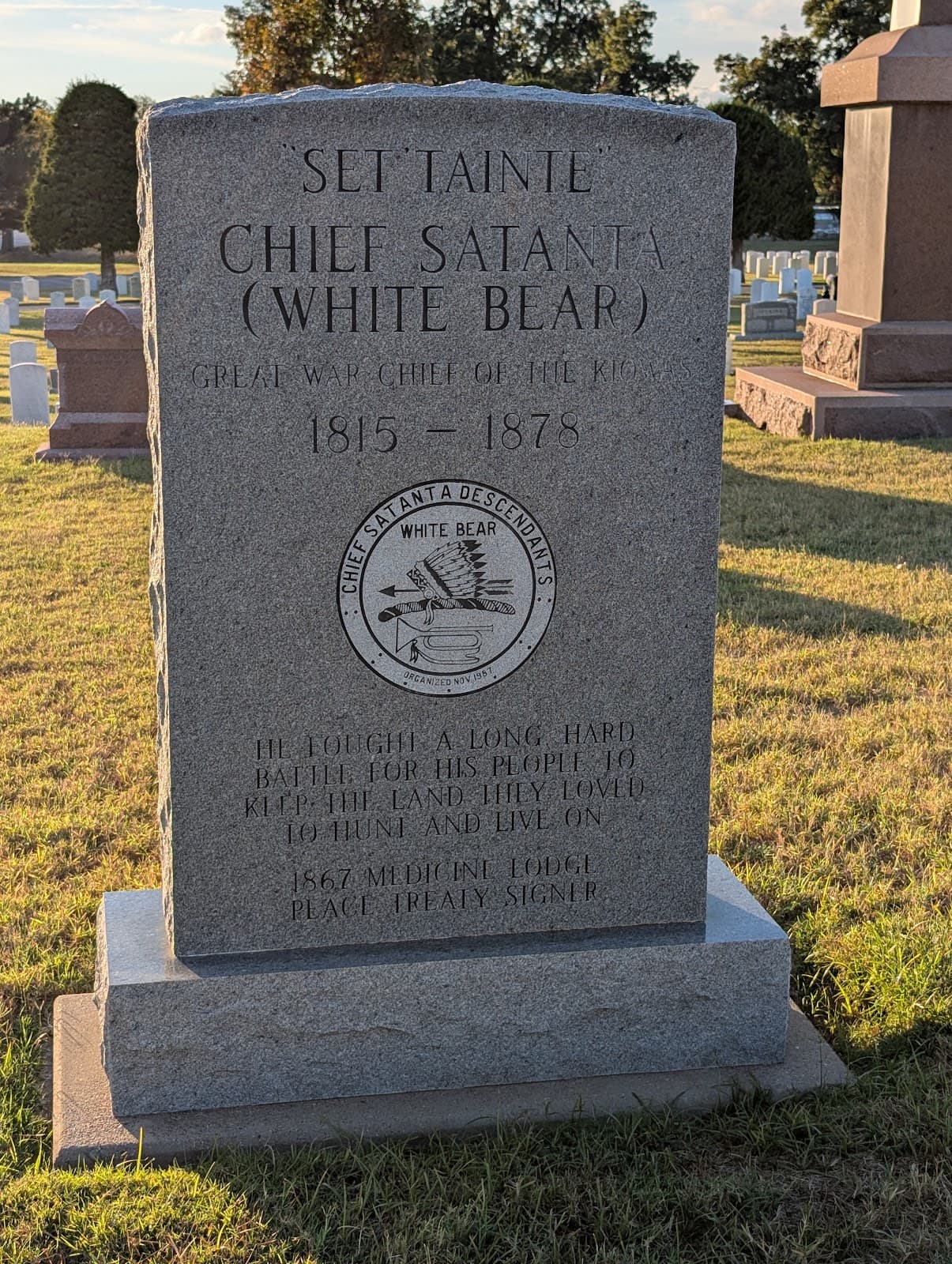 Fort Sill Post Cemetery (Chief's Knoll) - Image 1