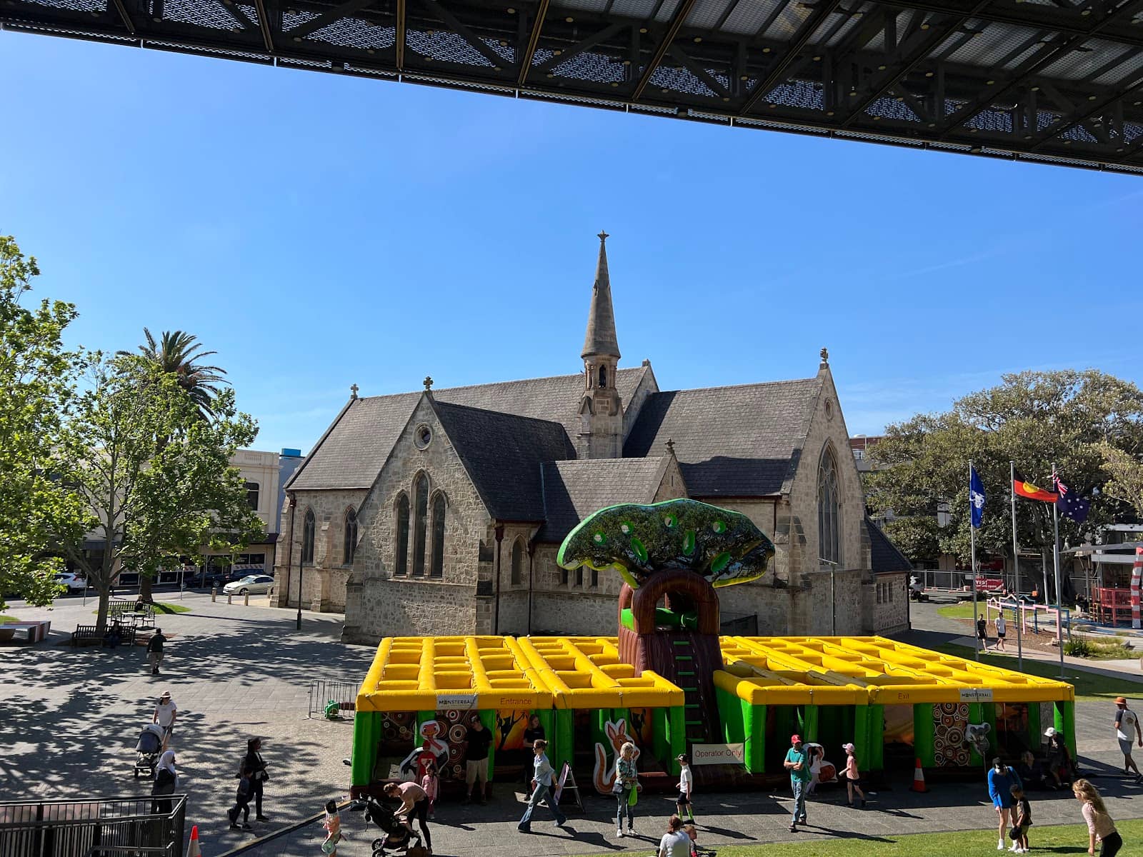 The Central Green Hill