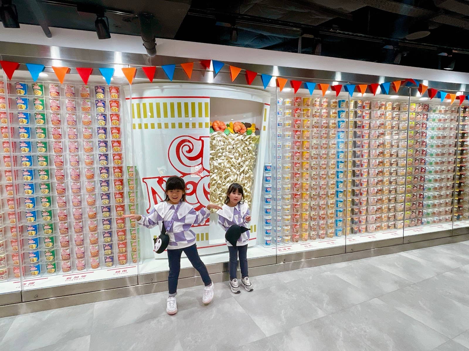History of Cup Noodles Wall