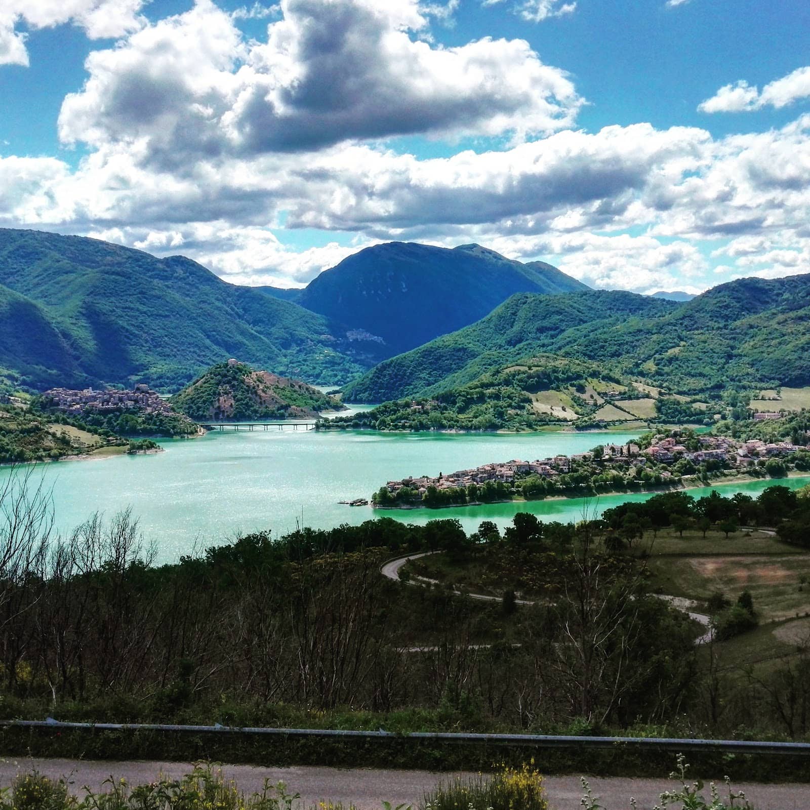 Lago del Turano Views