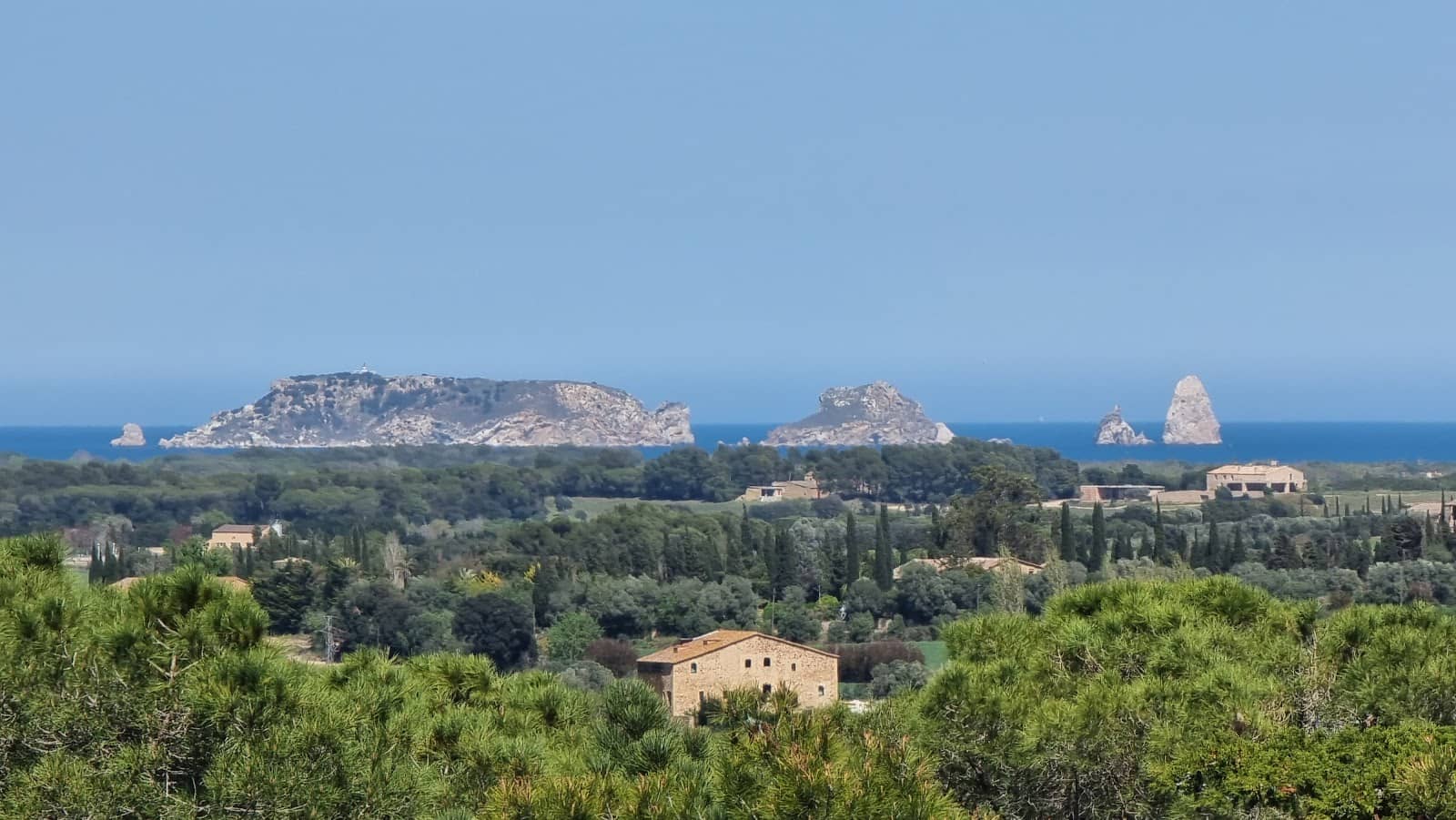 Montgrí and Medes Islands Vista