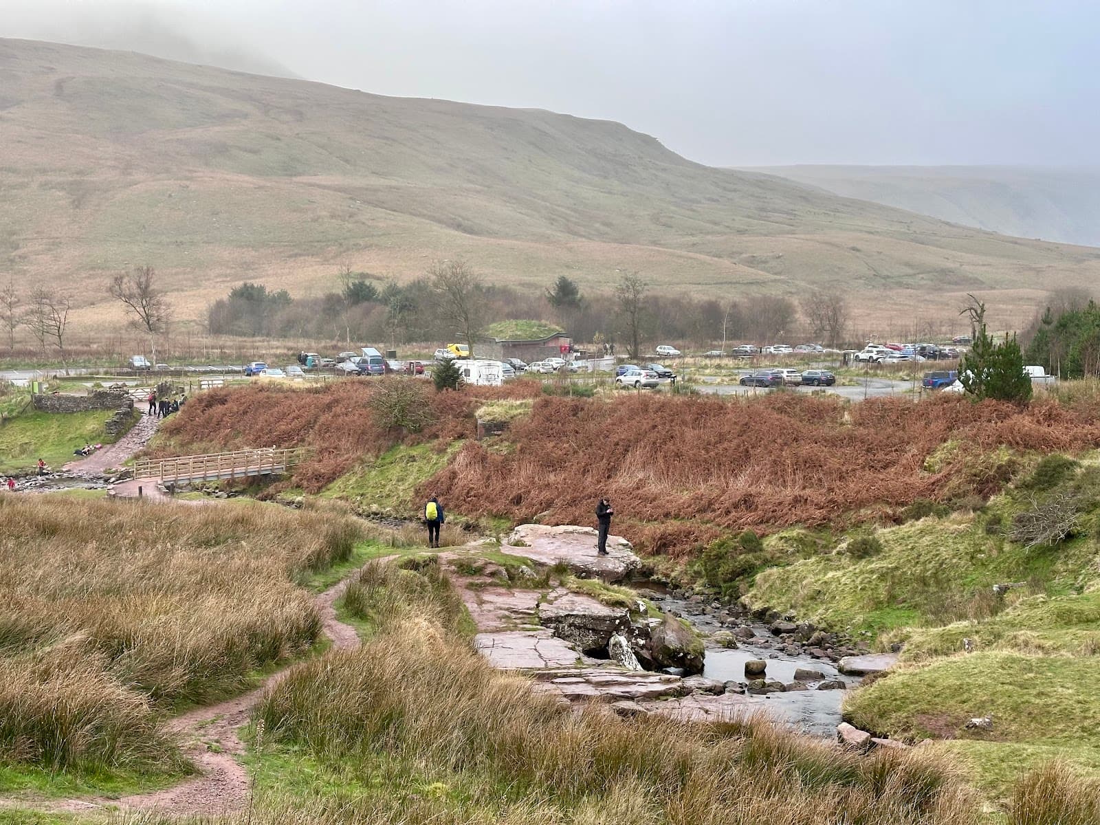 Pont ar Daf car park & trailhead - Image 1