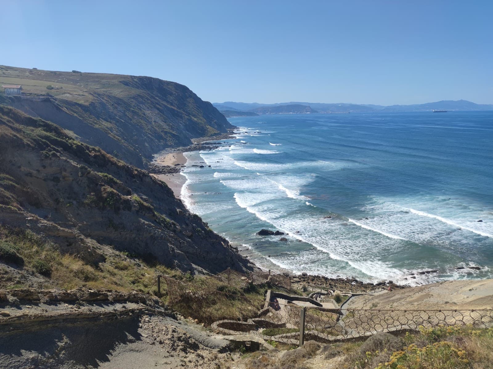 Barrika Beach and Cliffs - Image 1