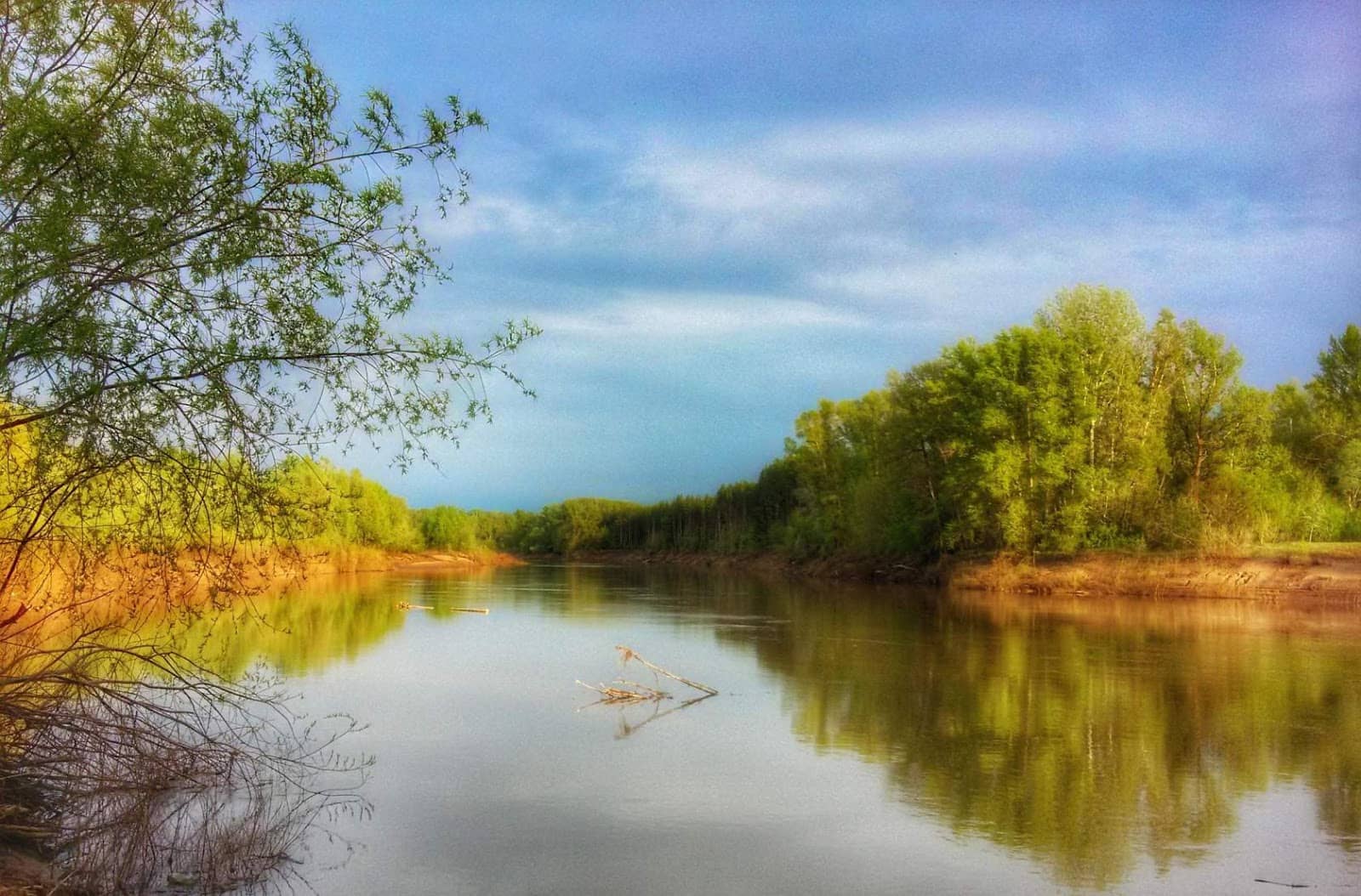 Riverside Relaxation & Fishing