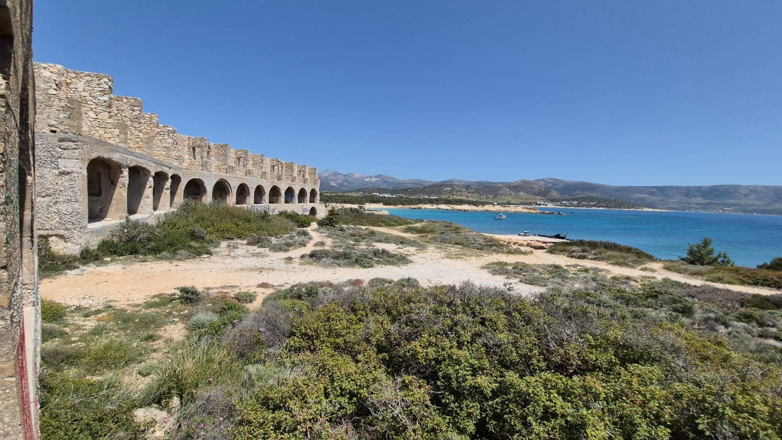 Sunset Views Over the Aegean