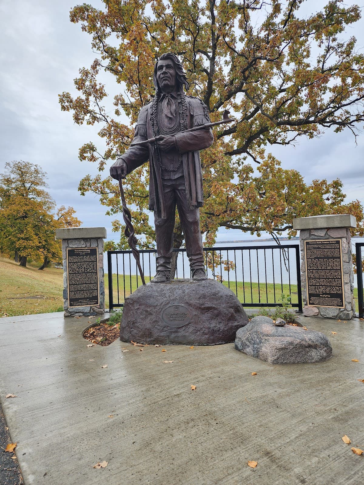 Shaynowishkung (Chief Bemidji) Statue - Image 1