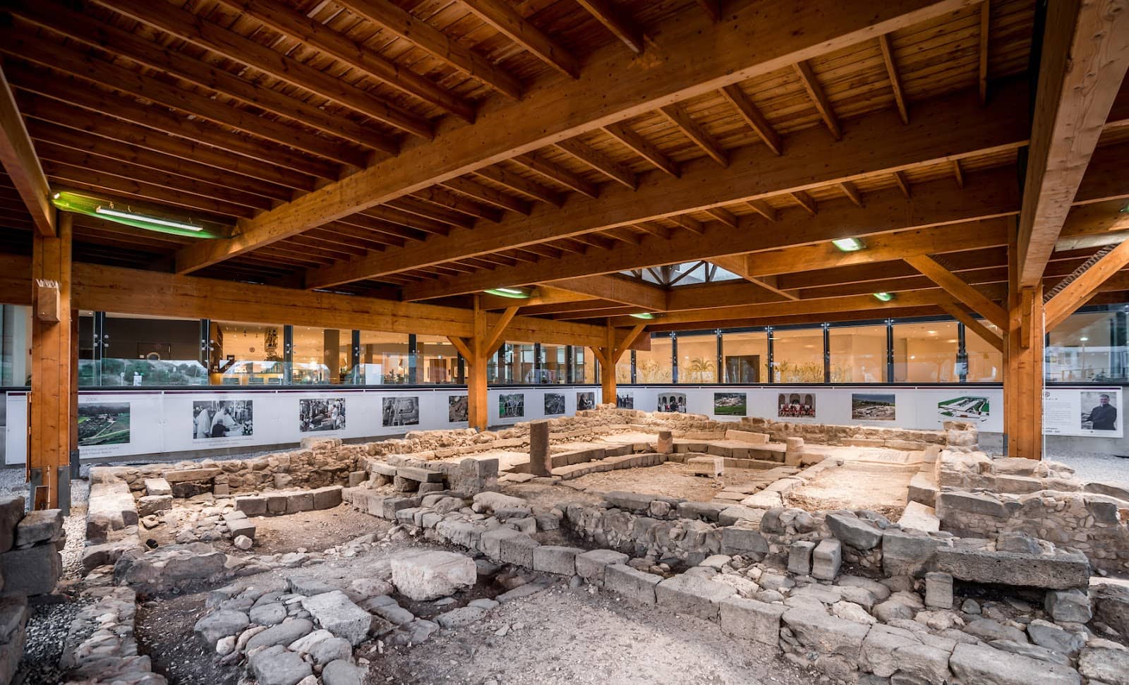 Ancient Magdala Town Ruins