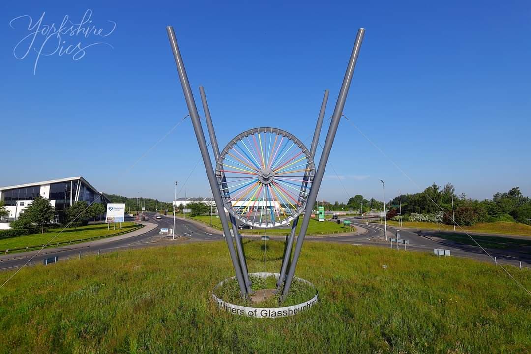 Glasshoughton Colliery Wheel - Image 1