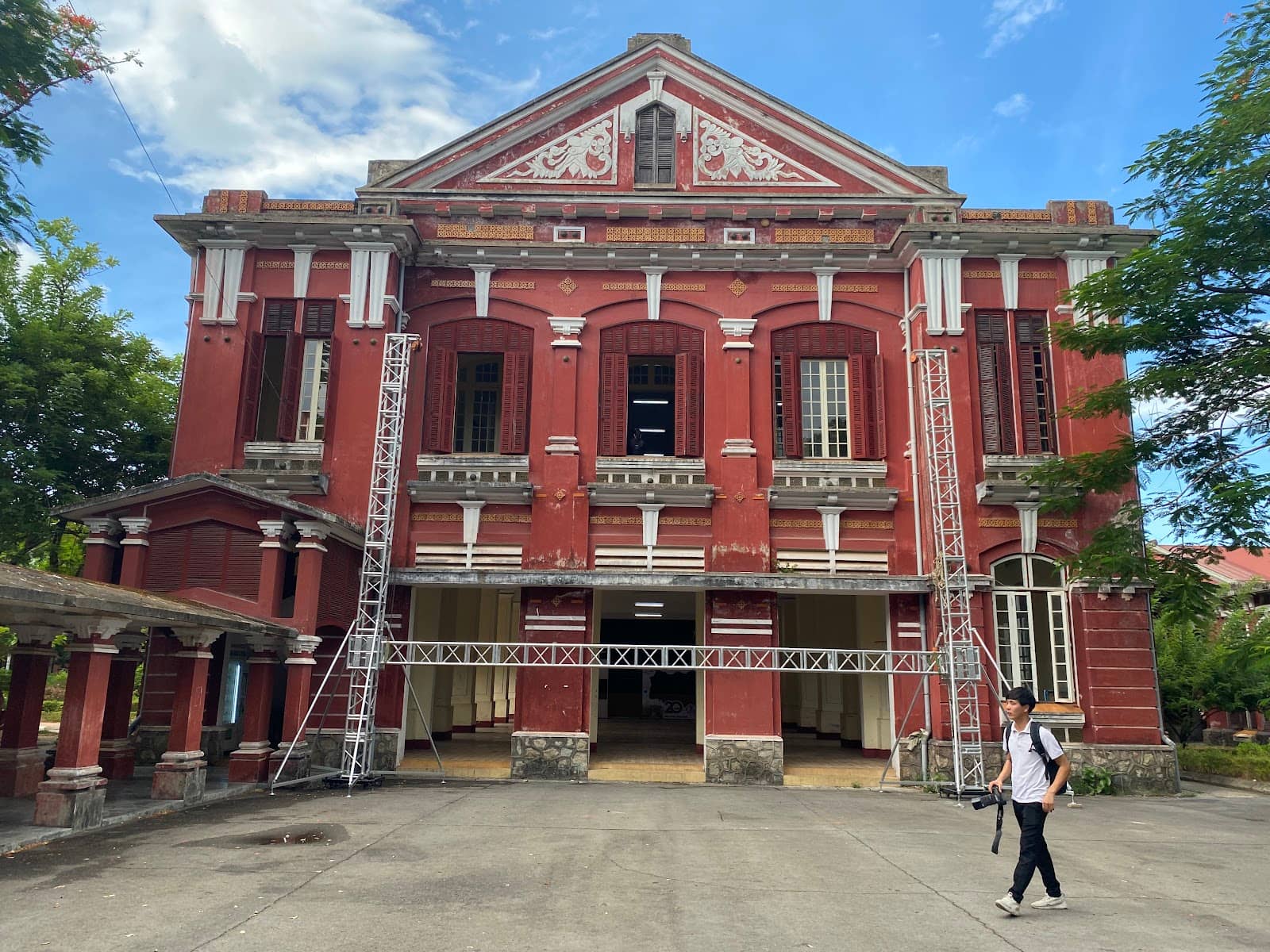 Tree-Lined Courtyards
