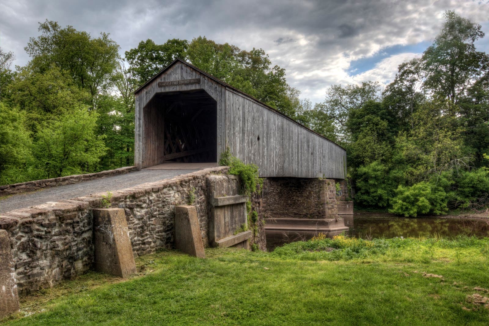 Schofield Ford Covered Bridge - Image 1