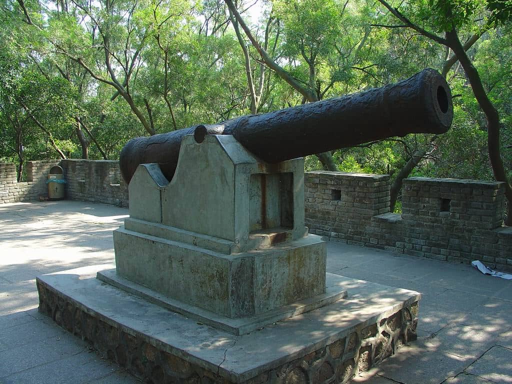 Remnants of the Left Fort