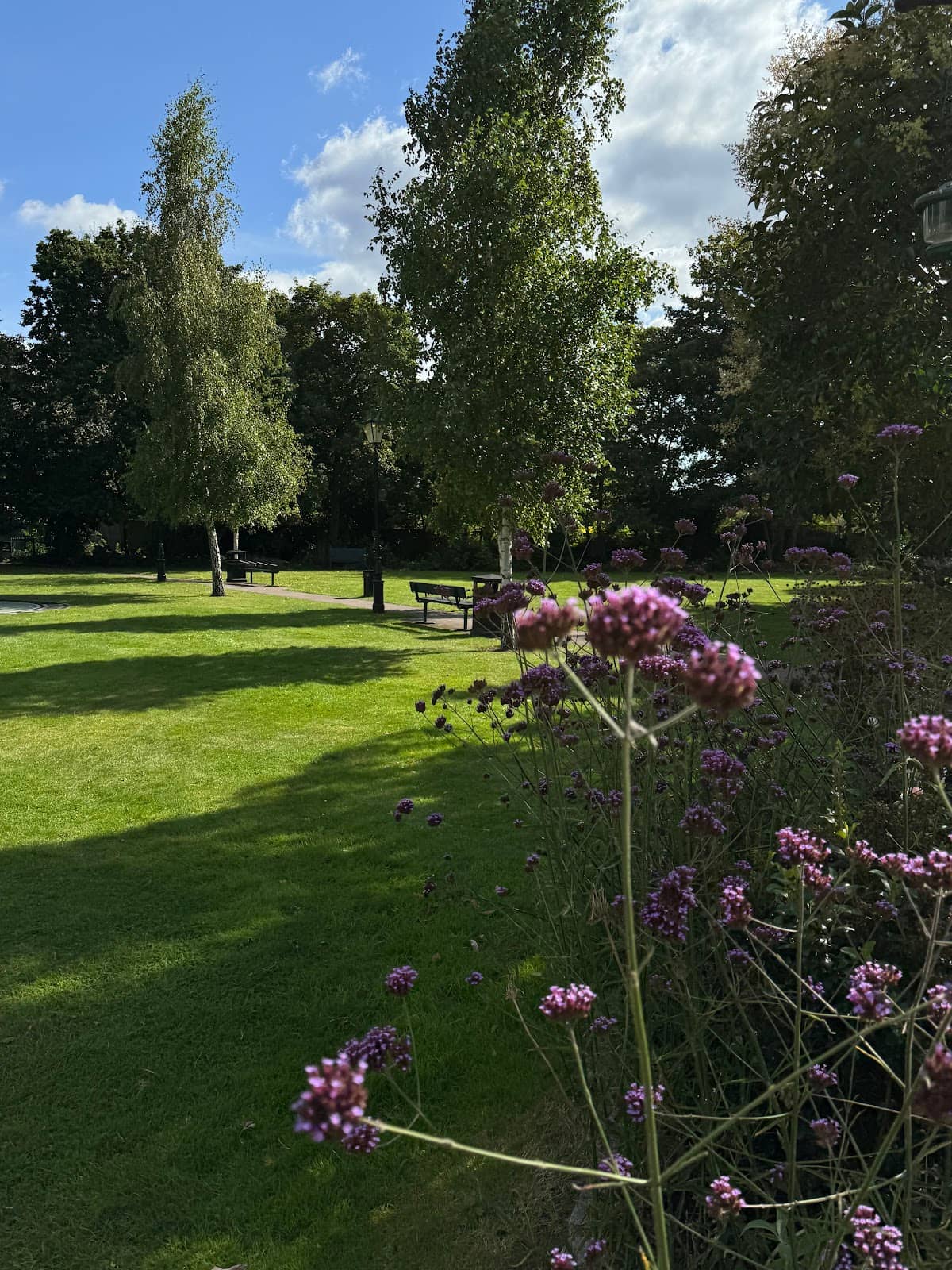 Quiet Garden Benches