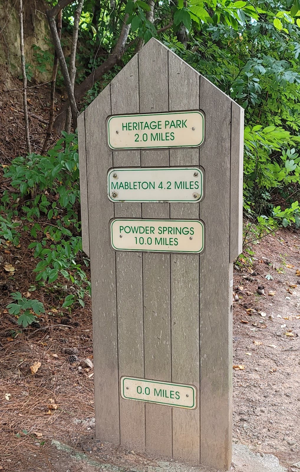 Silver Comet Trail Mavell Road Trailhead - Image 1