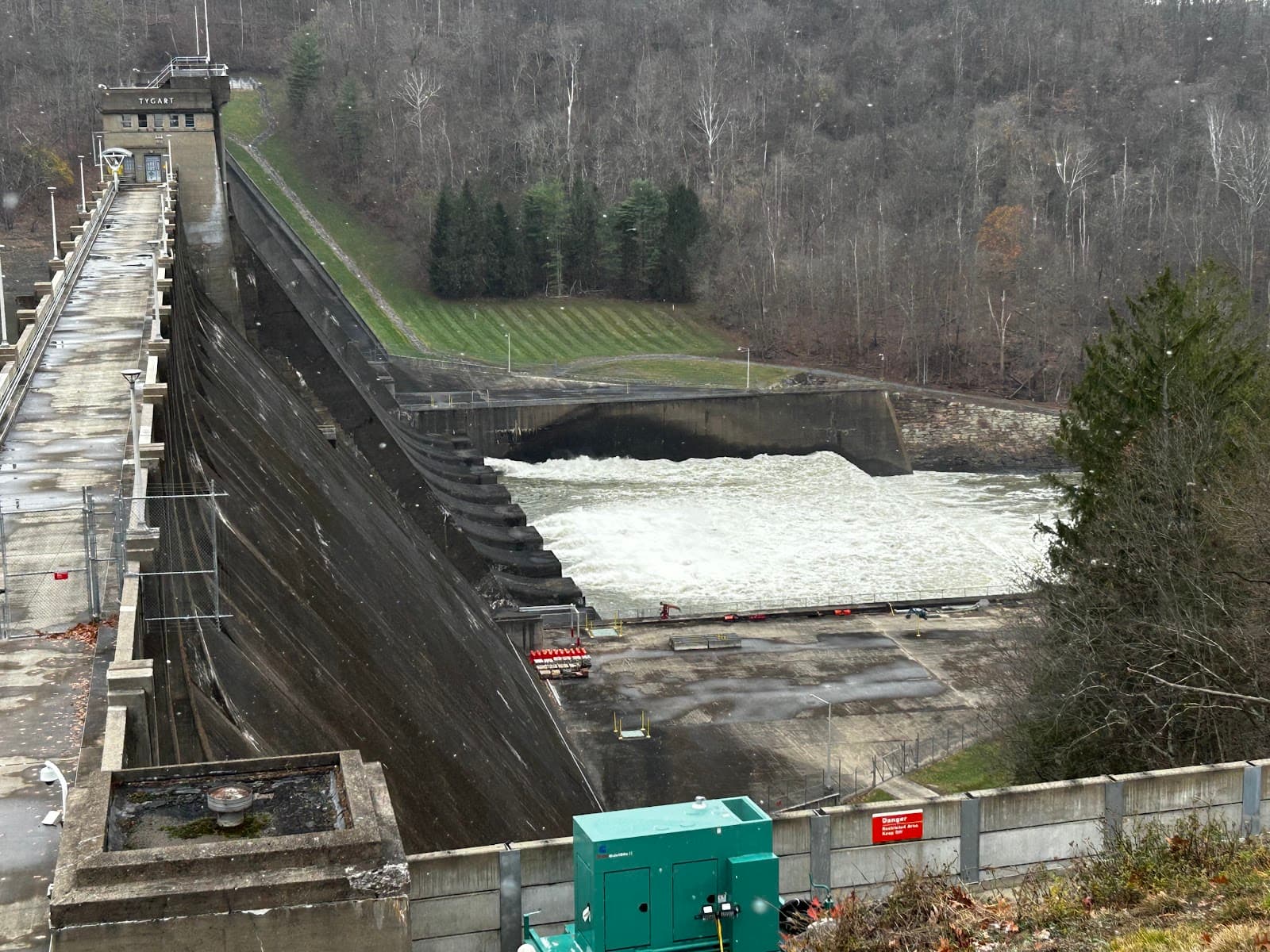 Cheat Lake Dam Overlook - Image 1
