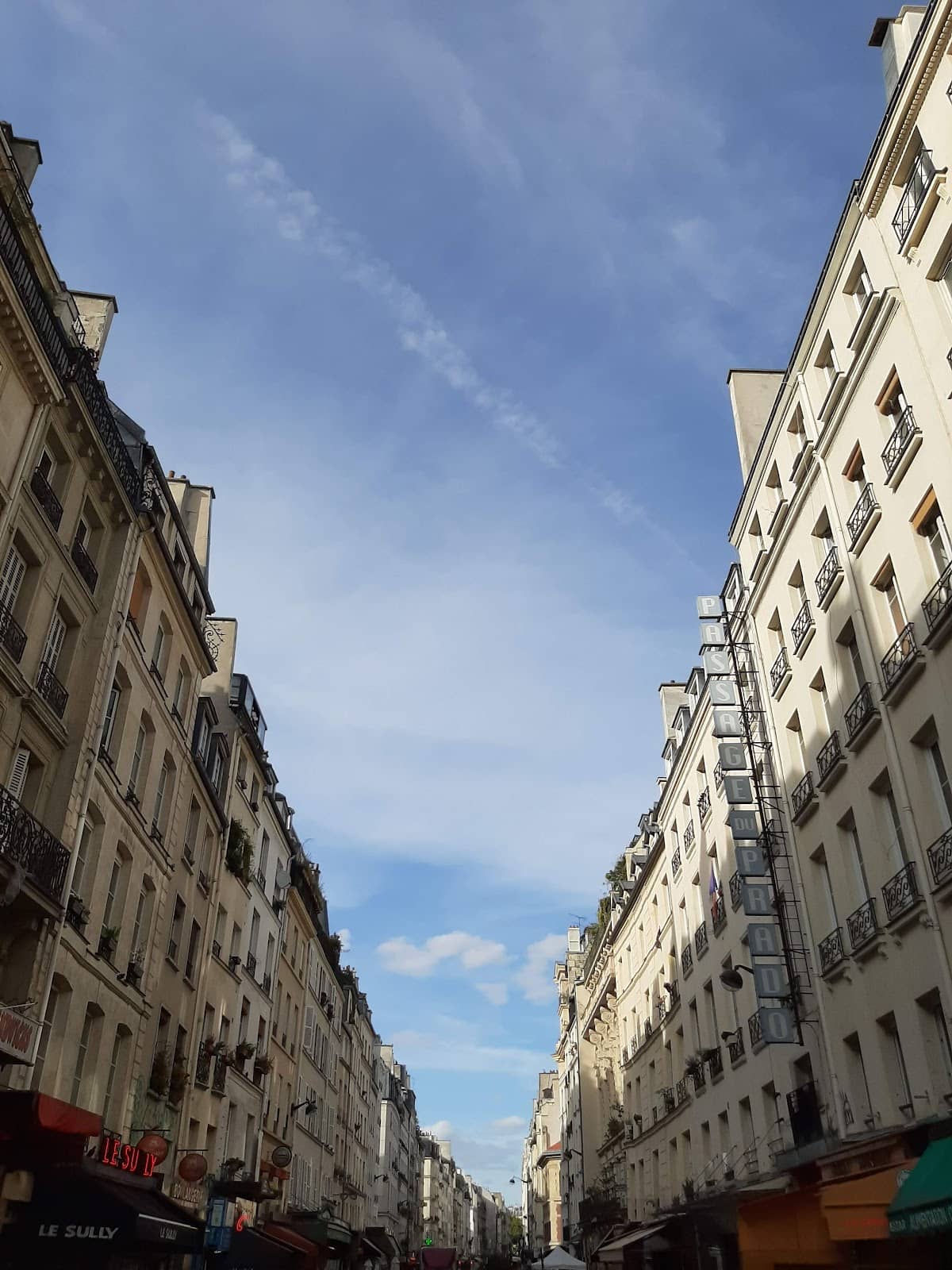 Lively Parisian Street Life