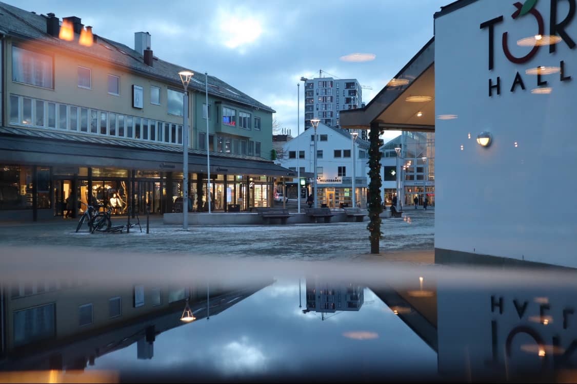 Flower-Filled Piazza
