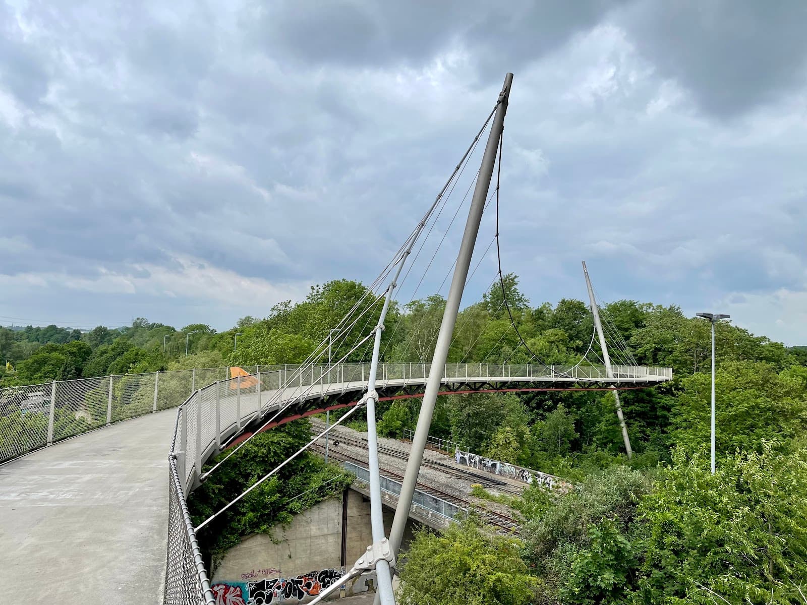 Erzbahnschwinge Bridge - Image 1