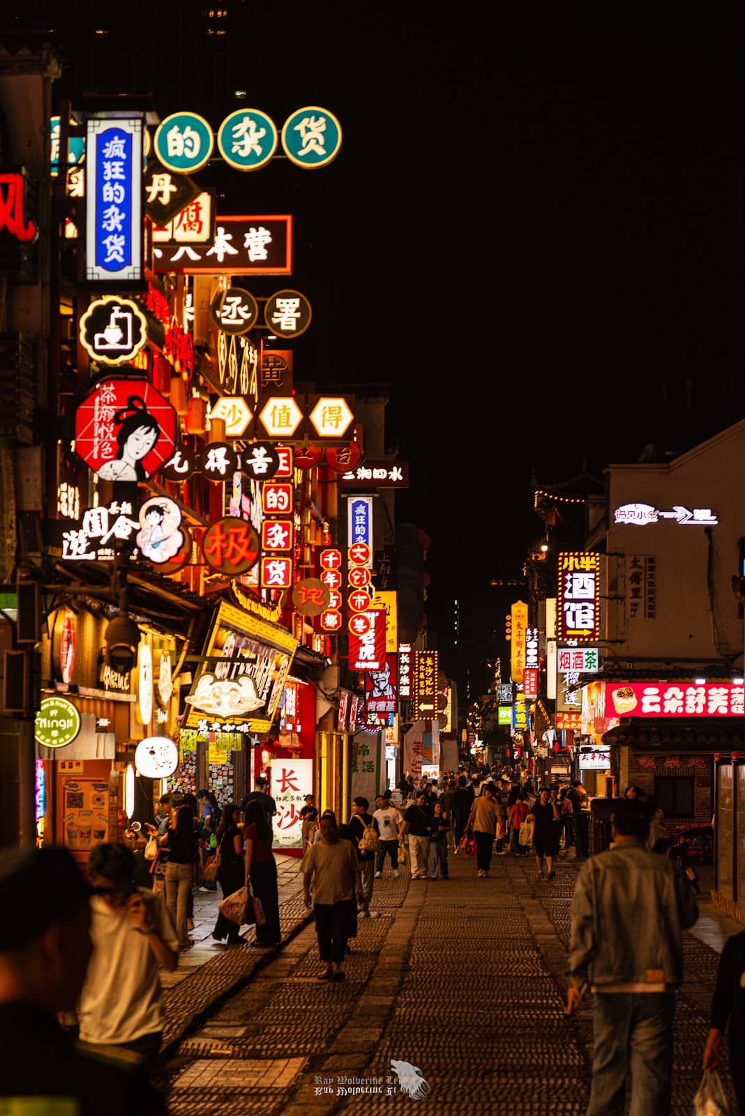 Vibrant Street Atmosphere