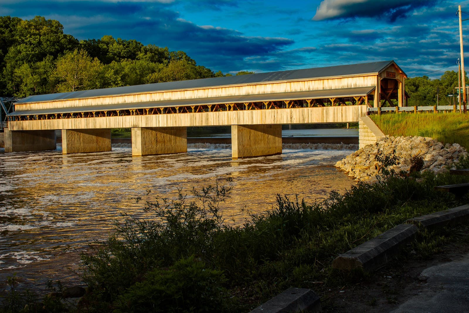 Harpersfield Covered Bridge Park - Image 1