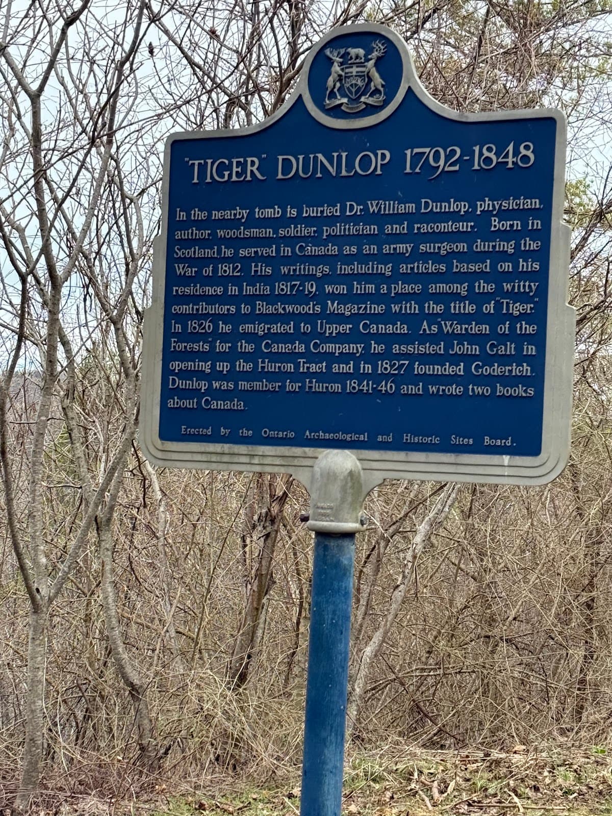 Tiger Dunlop Tomb - Image 1